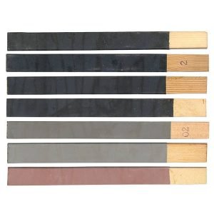 Wet/Dry Sandpaper - 2-1/4" x 11"  Strips of 180grit to 3000grit