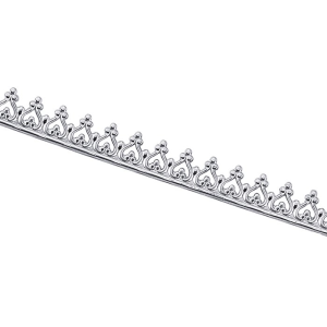 Bezel Wire - Inverted Heart Sterling Silver