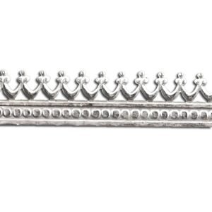 Bezel Wire - Crown Sterling Silver