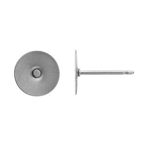 Surgical Stainless Steel Ear Post w/ Pad