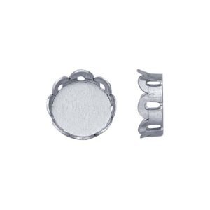 Filigree Sterling Silver - Bezel Cup