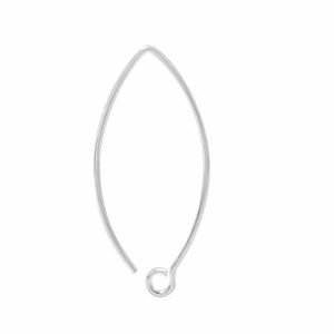 Sterling Silver V shape Ear Wire