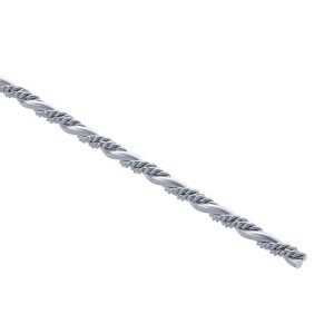 Patterned Sterling Wire - Bead & Twist Wire